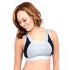 La Leche League Serena Nursing Sports Bra-Jet Black