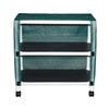 MJM International Echo Two Shelf Utility Linen Cart
