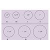 North Coast Medical Vaginal Dilators- Size Chart