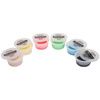 CanDo Antimicrobial Exercise Putty - 3 Oz, 6 Piece Tan To Black