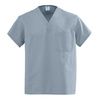 Medline AngelStat Unisex Reversible V-Neck Scrub Tops - Misty Green