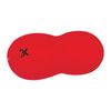 CanDo Inflatable Exercise Saddle Rolls - Red Color
