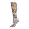Complete Medical Emerald Dazzle Knee High Compression Socks