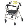 Graham Field Lumex Walkabout Wide Four-Wheel Rollator