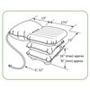 Mangar Bathing Cushion Size Chart