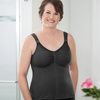 ABC Zip-Front Black Camisole