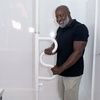 Standers Pole & Curve Grab Bar