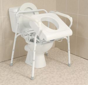 Uplift Technologies Commode Assist Self-Powered Lifting Commode Chair