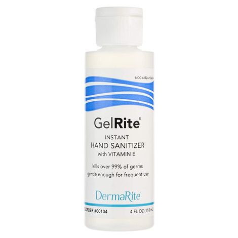 DermaRite GelRite Instant Hand Sanitizer - 16oz
